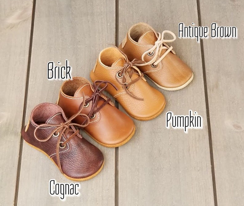 Oxford Style Moccasin Oxford moccs Moccasins Baby Moccasins Mary Janes Shoes for Babies Baby shoes Leather shoes image 2