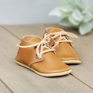 Oxford Style Moccasin Oxford moccs Moccasins Baby Moccasins Mary Janes Shoes for Babies Baby shoes Leather shoes image 3