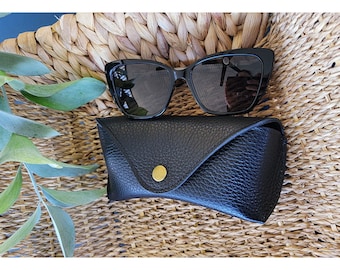 Brillenetui aus Leder aviator| Brillenetui aus echtem Leder | Brillenetui | Brillenetui | Brillenetui für Mama | Brillenetui für Papa