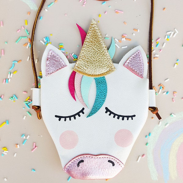 Unicorn Purse | Toddler Purse | Unicorn purses | Purse for baby | Baby Purse | Unicorn Shoes | Unicorn costume | Toddler leather purse