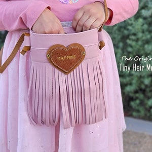 NEW Fringe Purse | toddler purse| Little girl gift | Purse | Baby purse | Christmas gift | Girl Boho flower purse | Boho bag | Flower girl
