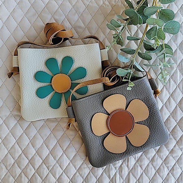 NEW Big Flower Purse | toddler purse| Little girl gift | Little girl gift |Handmade Purse | Baby purse | Christmas gift | Girl Boho  purse