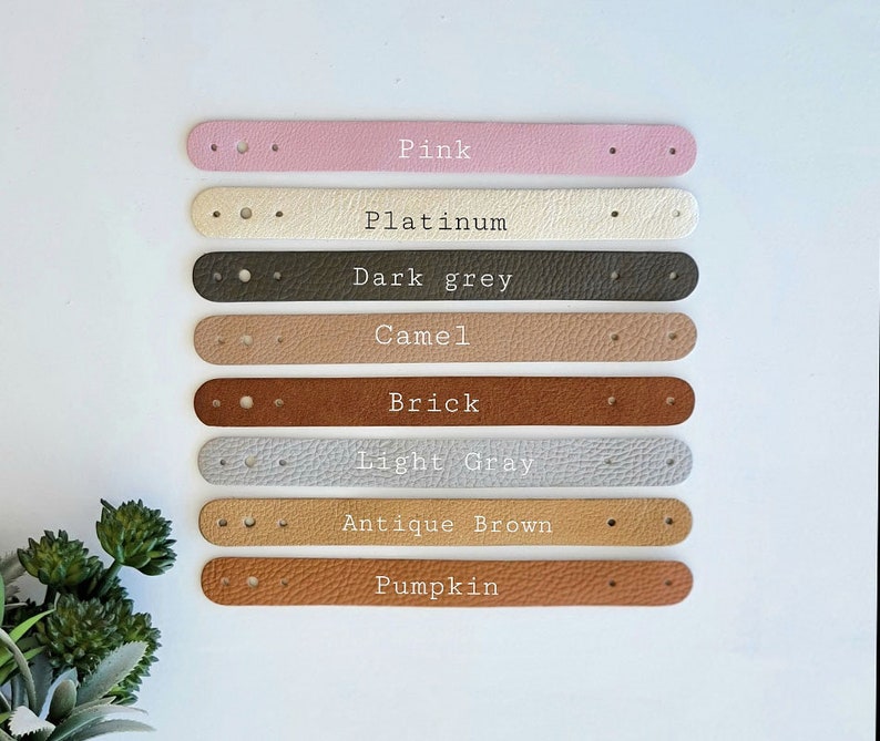 Personalized Leather pacifier clip Pacifier clip Leather pacifier clip Binky Clip Baby shower gift Sooner clip Paci Clip Baby Gift image 2