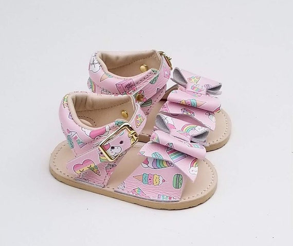 unicorn baby sandals