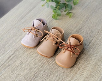 Lace Up Oxford Style Moccasin | Oxford Moccasins |Oxford Moccs | Baby Moccs |Moccasins for babies | Baby Moccasins | Baby Shoes