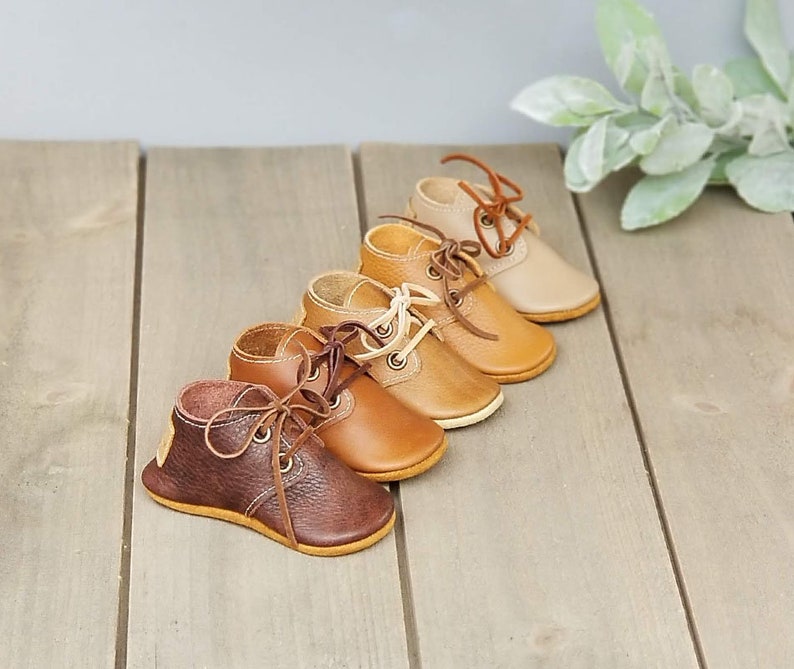 Oxford Style Moccasin Oxford moccs Moccasins Baby Moccasins Mary Janes Shoes for Babies Baby shoes Leather shoes image 7