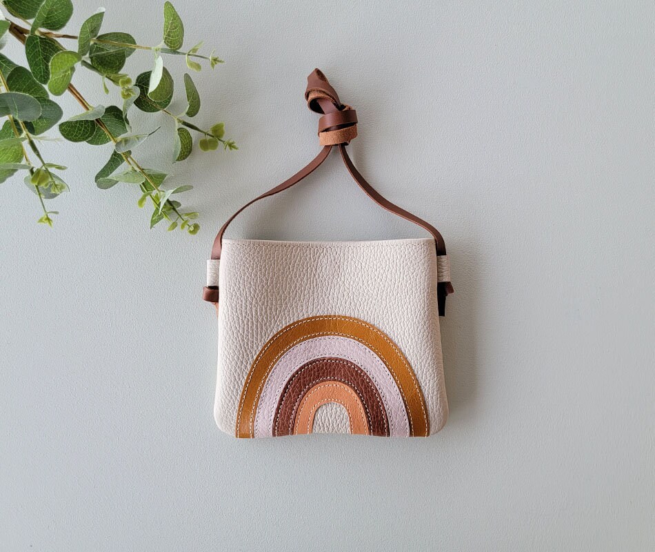 Rainbow purse for little girl sale