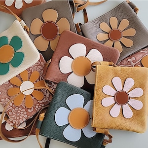New Flower Purse toddler purse Little girl gift Little girl gift Handmade Purse Baby purse Christmas gift Girl Boho flower purse