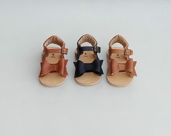 Bow Sandal  | Baby Sandals | Moccs Sandals | Sandals for babies | Handmade Sandals | Sandals for girls | Sandals for boys
