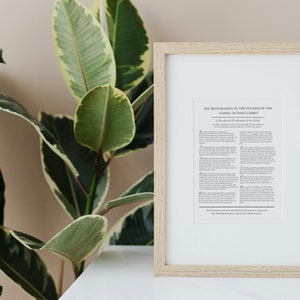 The Restoration of the Gospel - Digital Download