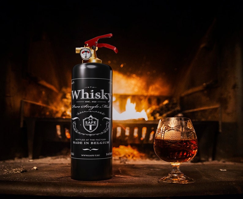 CHIC FIRE Design Fire Extinguisher Whisky image 4