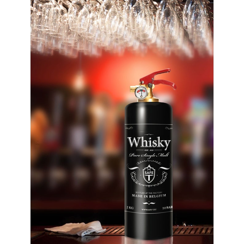 CHIC FIRE Design Fire Extinguisher Whisky image 2