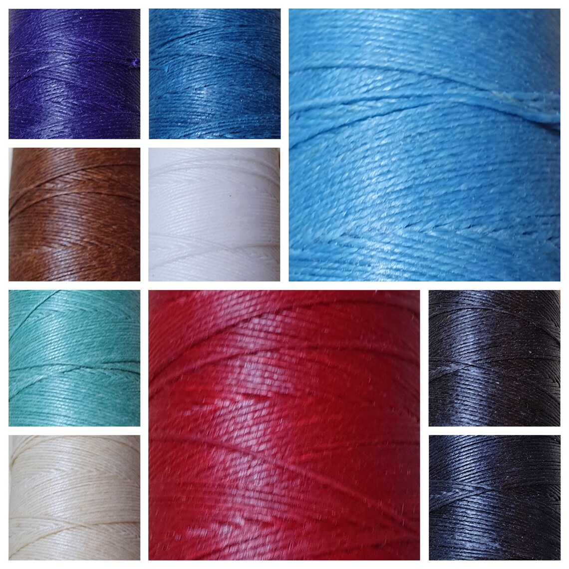 10m Crawford IRISH WAXED LINEN 3PLY Cord Thread Approx 0.4 Etsy UK