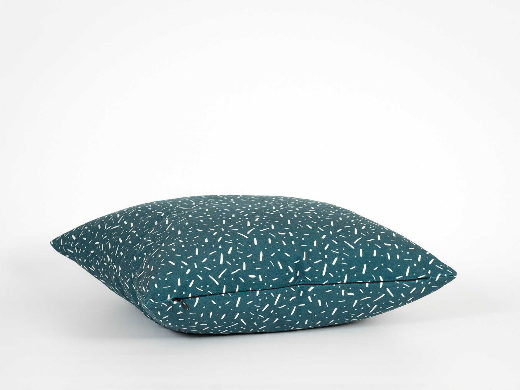 Throw Pillow Case. Dark Teal Pillow Cover. Teal Throw Pillow Etsy