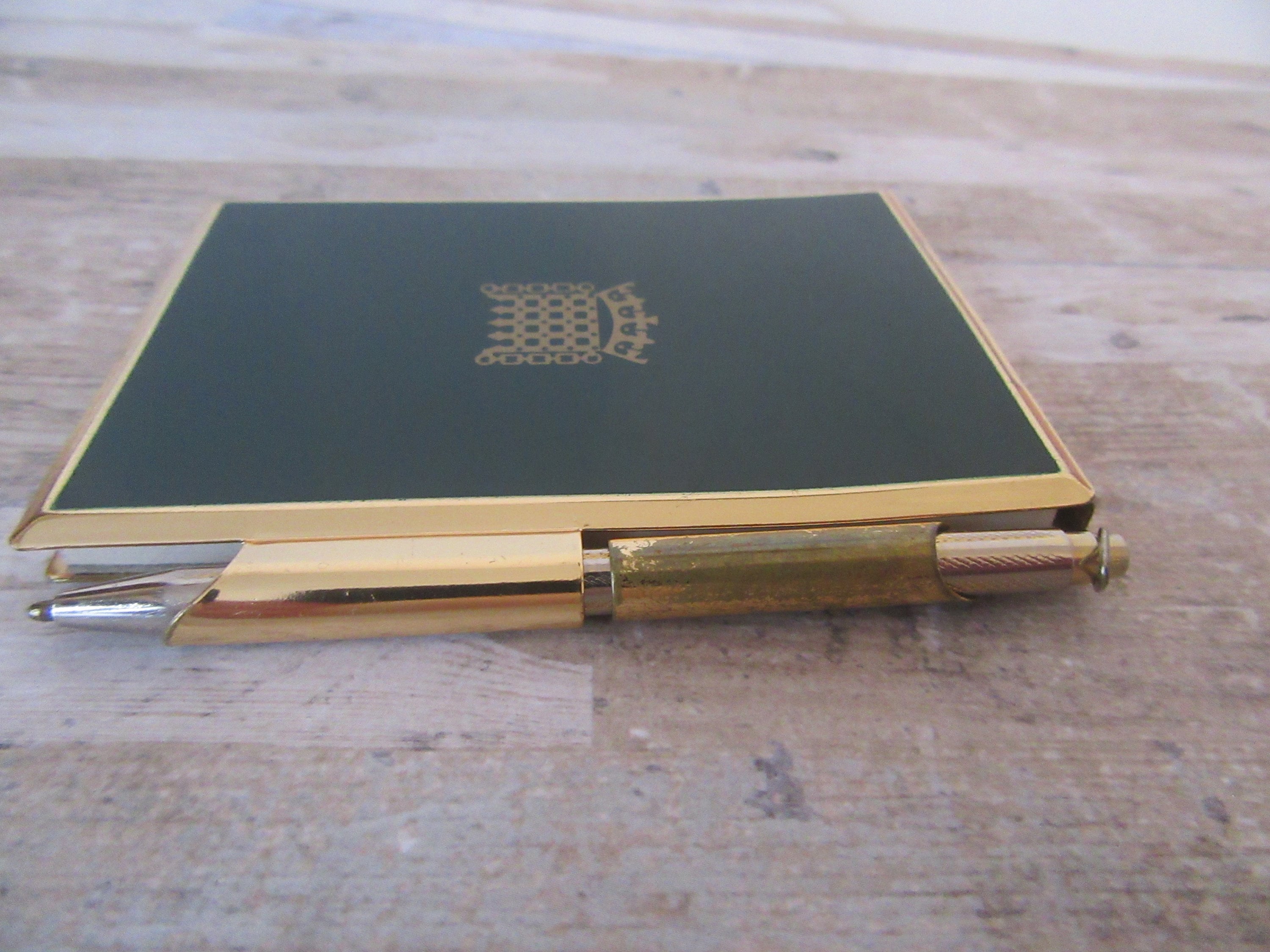 Vintage Stratton Notebook and Propelling Pen Holder Case