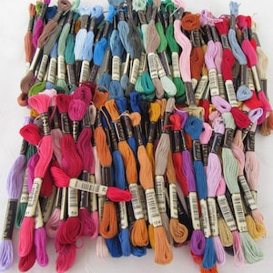 Anchor threads x 112 As New. cottons, cross stitch bundle of 112 different colours, as new, floss, embroidery threads..