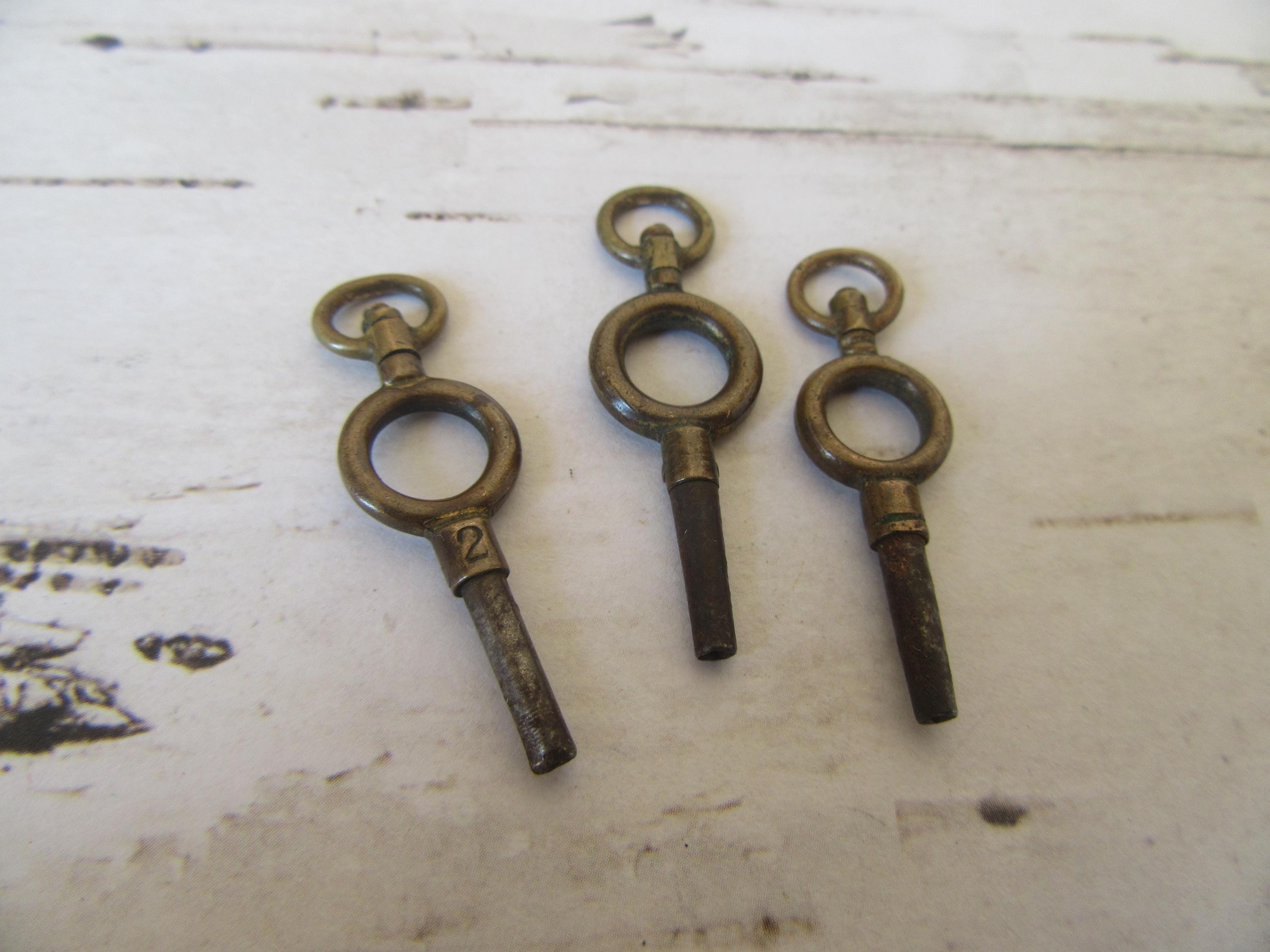 Pocket Watch Winder Key Watch Winder Antique Gold Pocket Watch