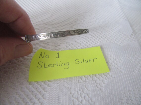 Choice of 4 silver adjustable bangles, bracelets.… - image 4