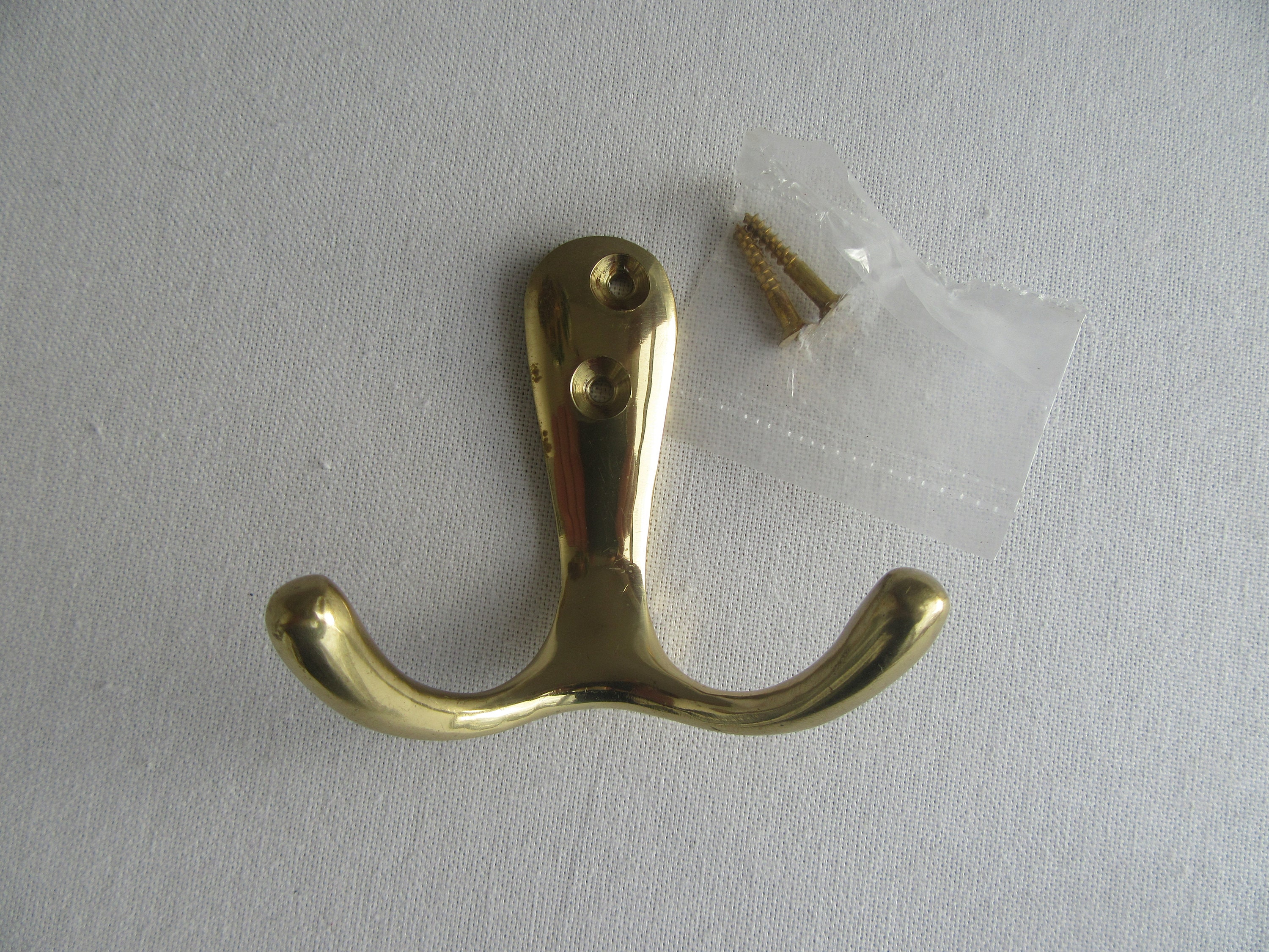 Wardrobe Hook Brass -  UK