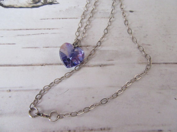 Vintage necklaces choice of 5. Large clear drople… - image 6