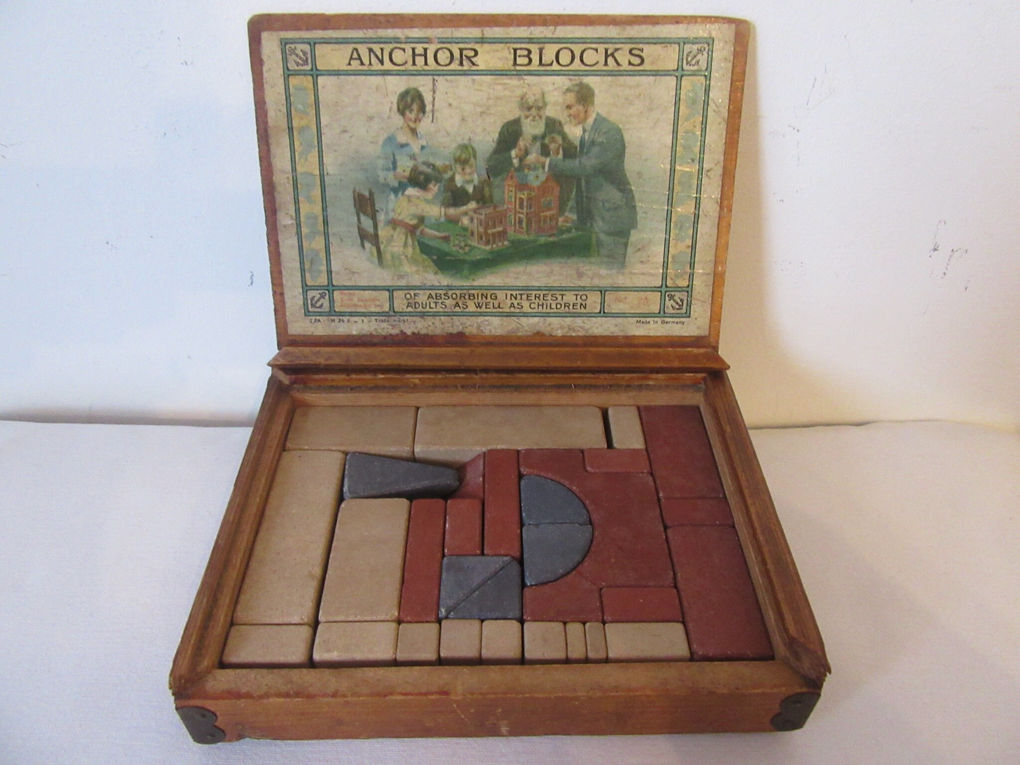 Tomtect - jeu de construction en bois - 500 pièces - jeu créatif - dès