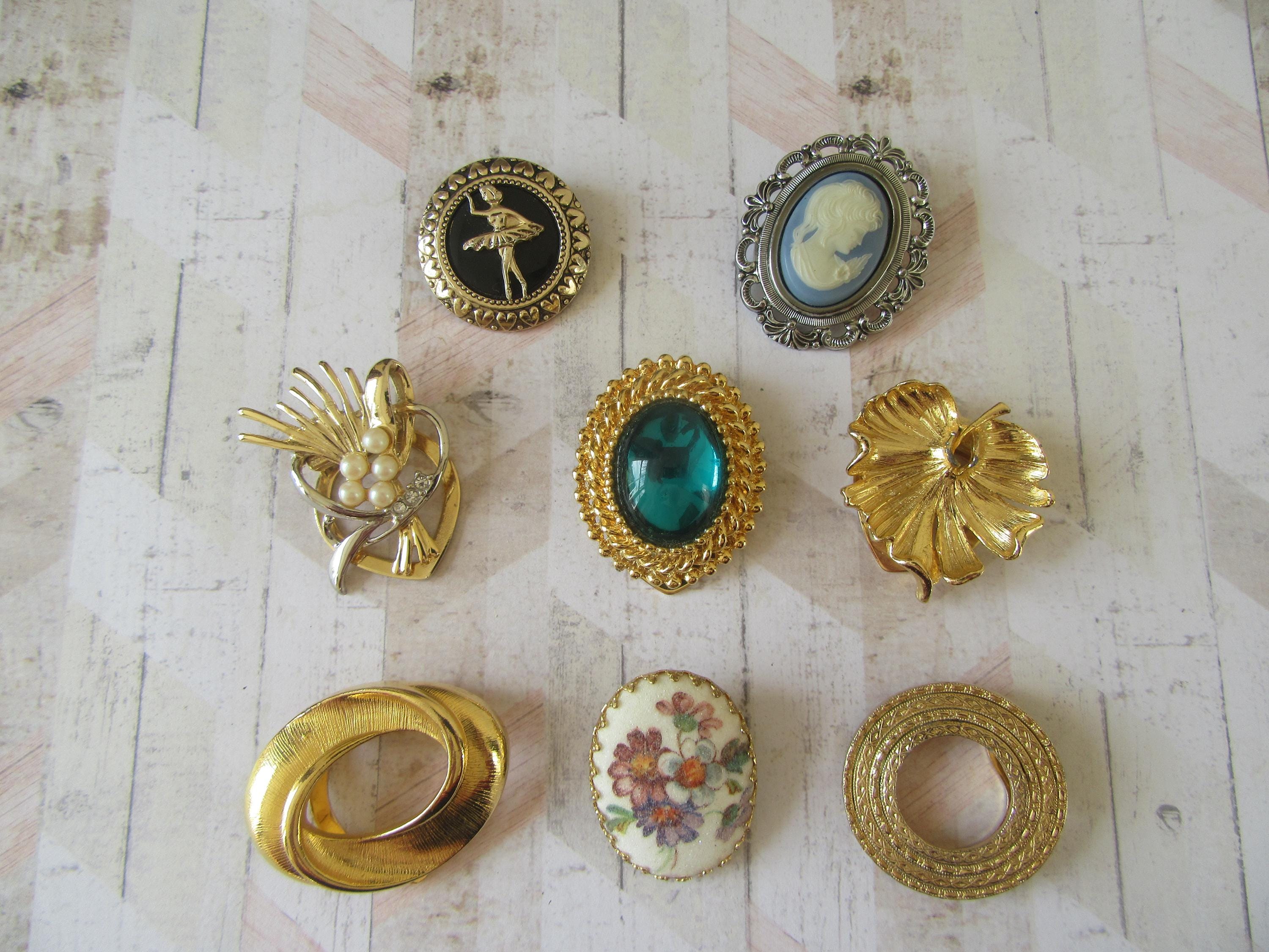 Vintage scarf clip - Etsy 日本