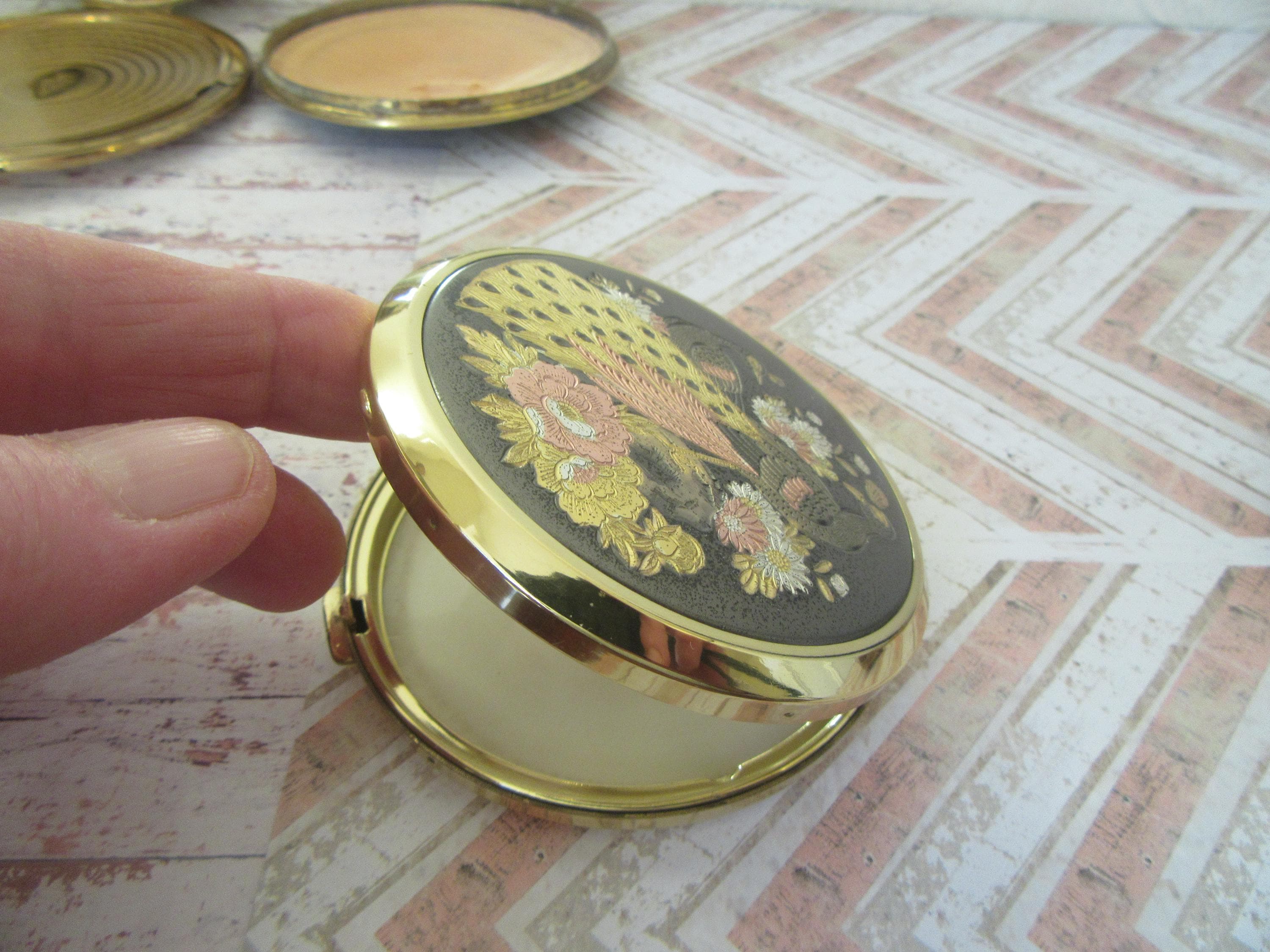 Vintage compact mirror - Etsy 日本