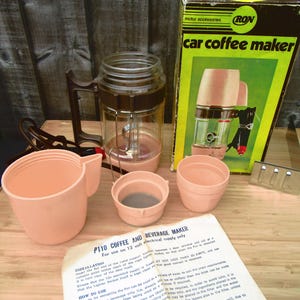 Vintage Car Coffee Maker - Etsy