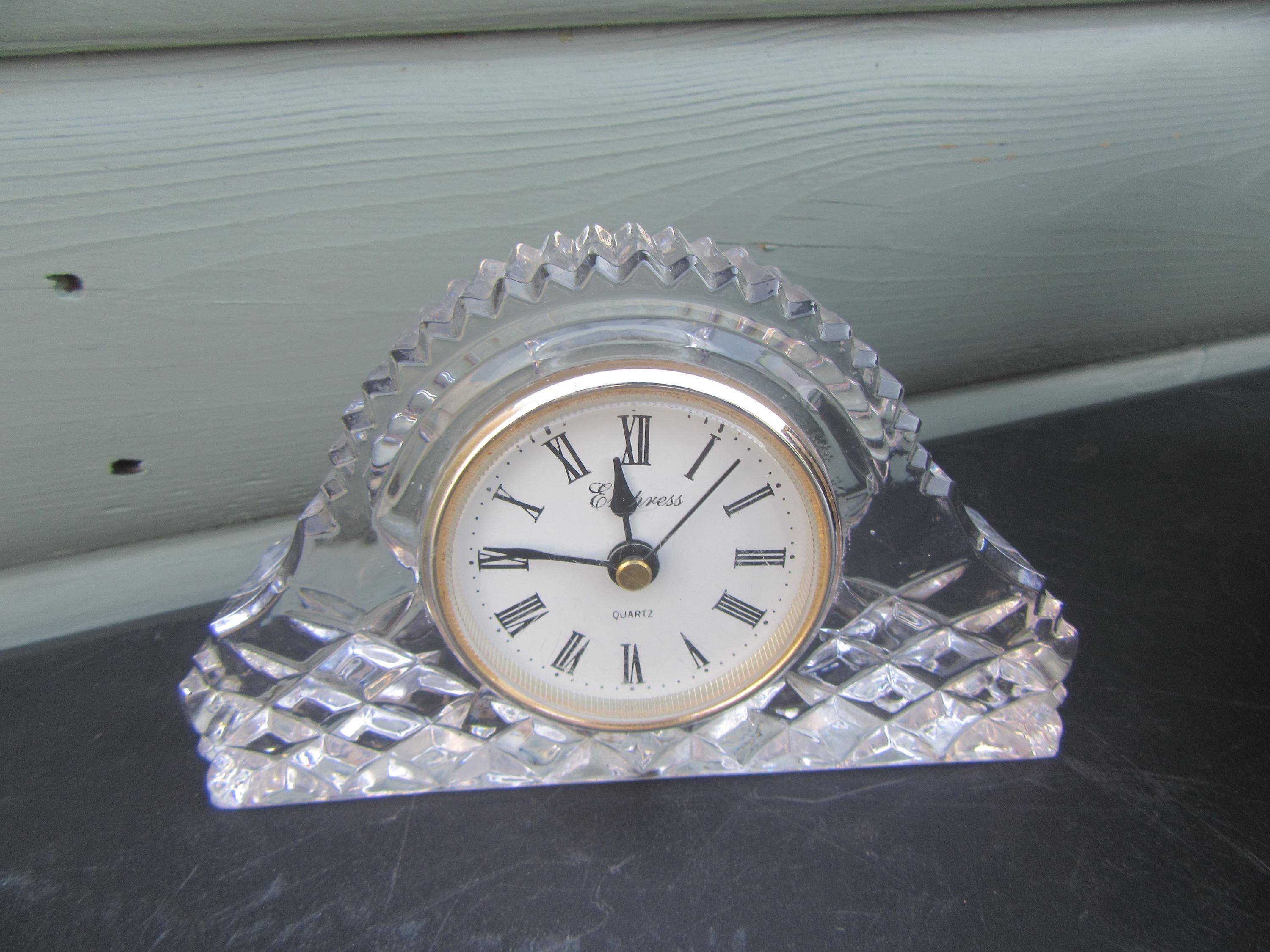 EDINBURCH CRYSTAL 置き時計 Edinburgh Crystal Clock - Etsy