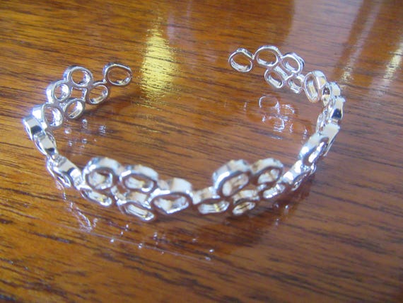 Silver & silvertone bracelets/bangle. Choice of 4… - image 6