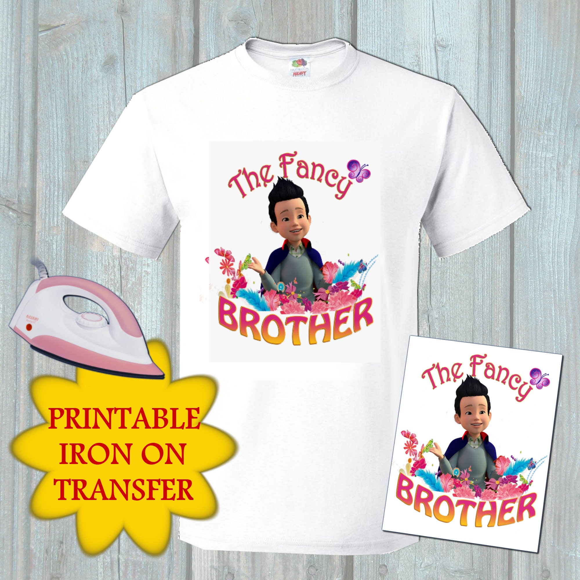 Fancy Nancy Birthday Girl Iron 
