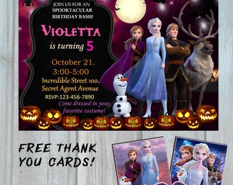 Frozen Bash Etsy