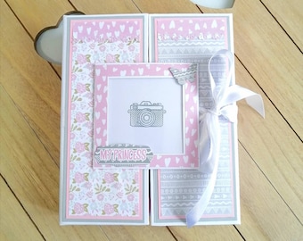 Baby Girl Scrapbook Page Layouts - Project Idea 