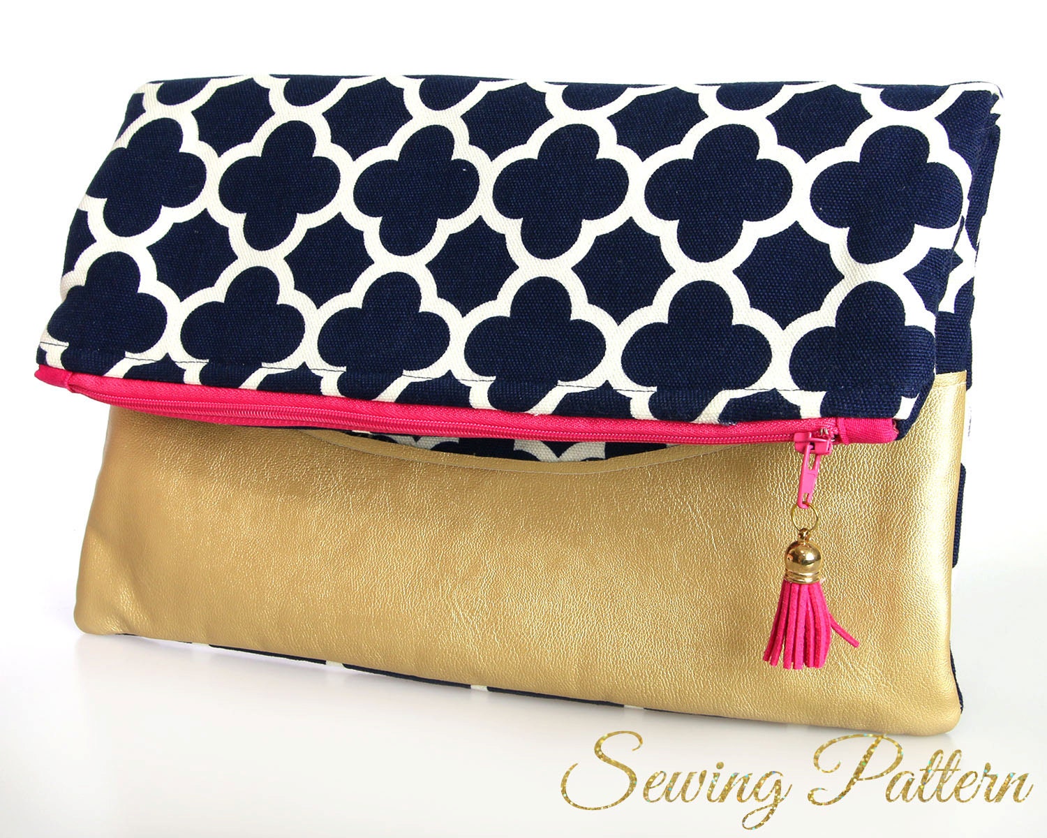 Folding Clutch Pattern Purse Pattern Sewing Pattern PDF | Etsy