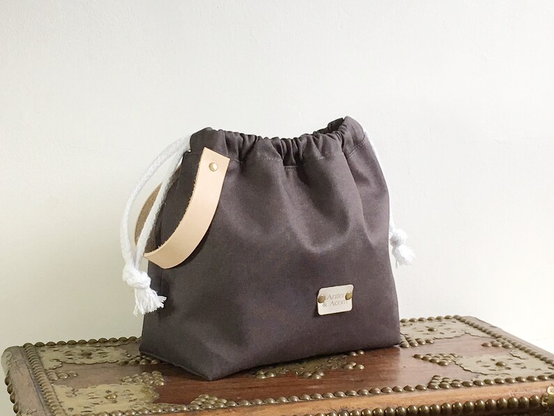 canvas safari bag