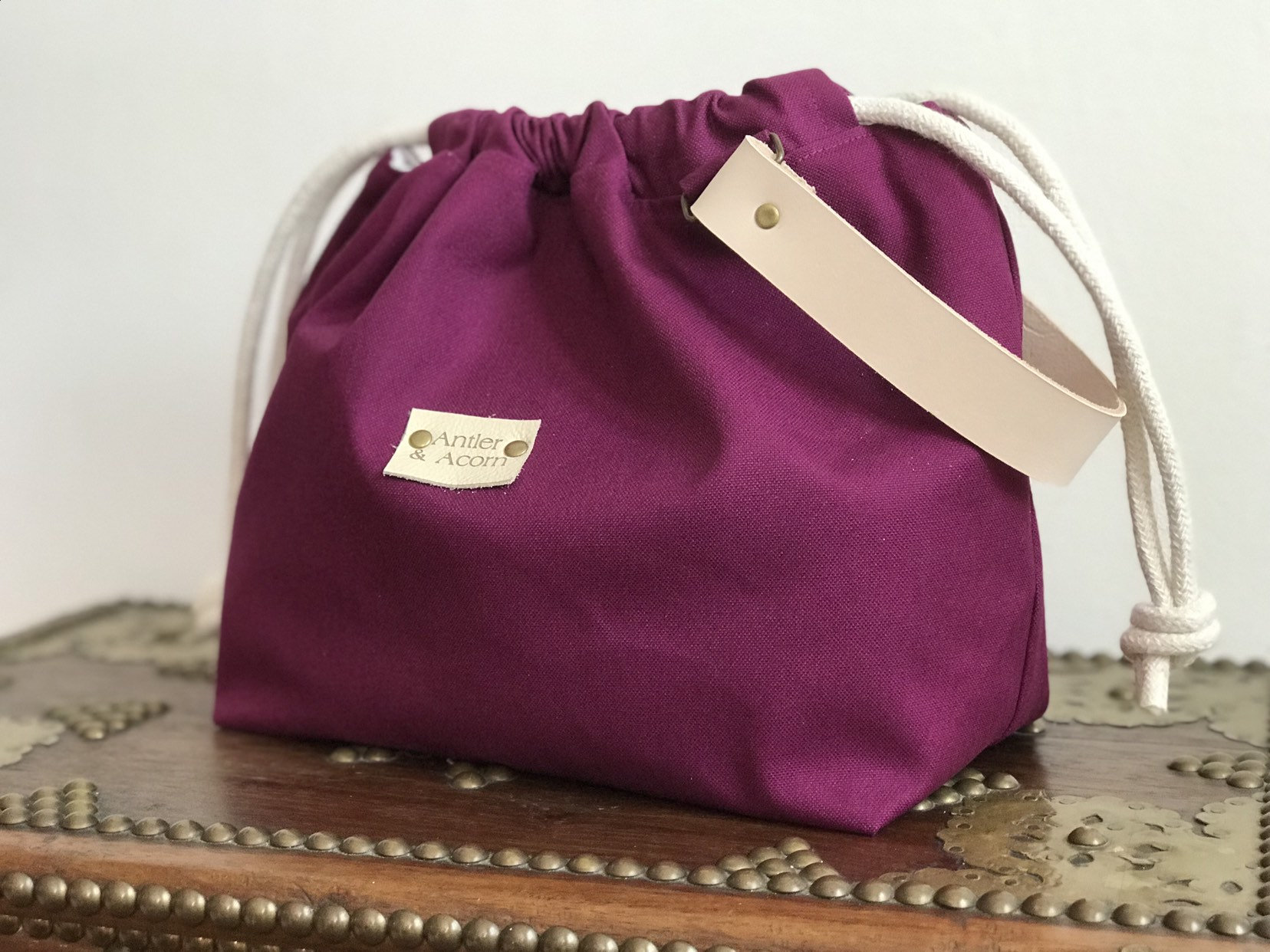 safari drawstring bag