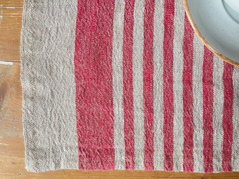 Vintage Style Placemats Table Linens Set of Placemats Linen Etsy