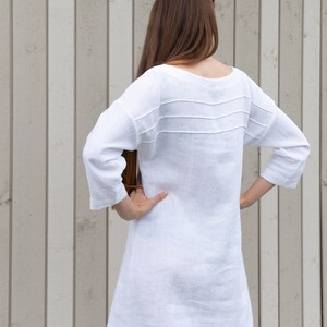 Custom Fit Linen Dress – Handmade, Elegant, and Perfect for Everyday Wear.