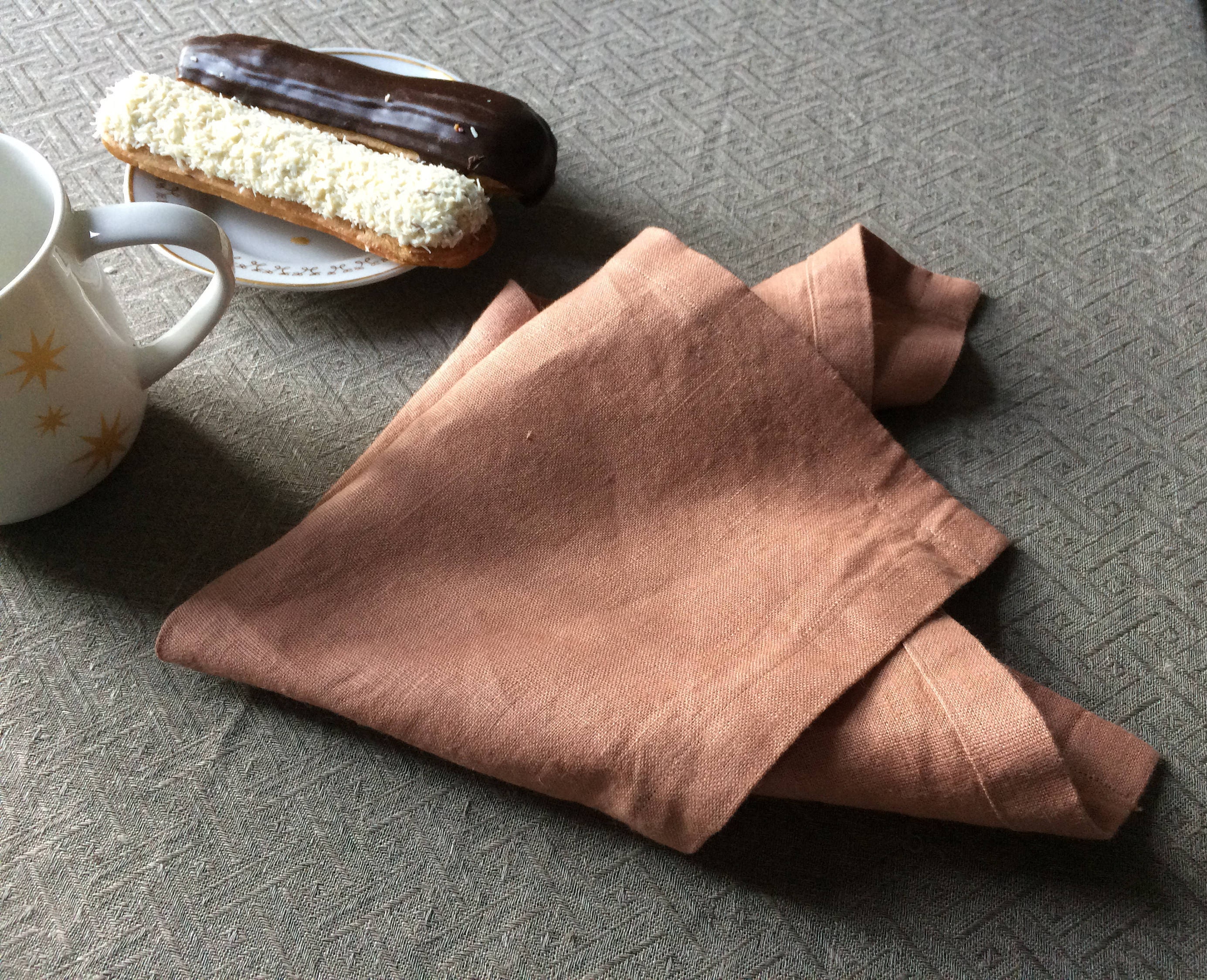 Set of linen napkins. Set of 4, 6, 8, 10, 12 napkins. Linen cloth napkins