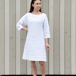 Gorgeous Handmade Linen Dress – Timeless Elegance, Perfect Gift for Her.