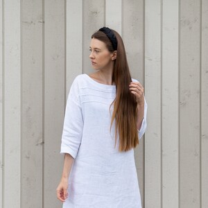Custom Fit Linen Dress – Handmade, Elegant, and Perfect for Everyday Wear.