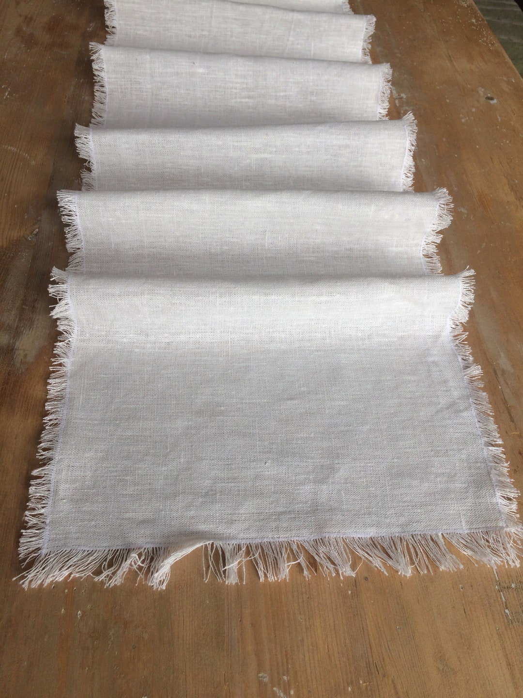 Off White Linen Table Runner Wedding Table Runner Easter Etsy UK