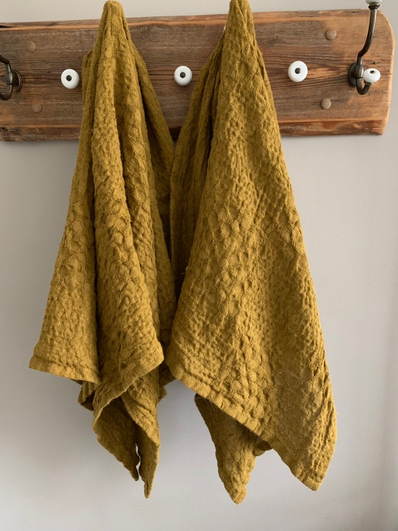 Natural Linen Color Towel Linen Sauna Towel Rustic Linen Etsy