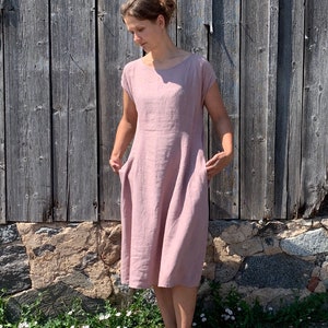 Linen Dress Sleeveless Dress Dresses for Women Dresses With - Etsy