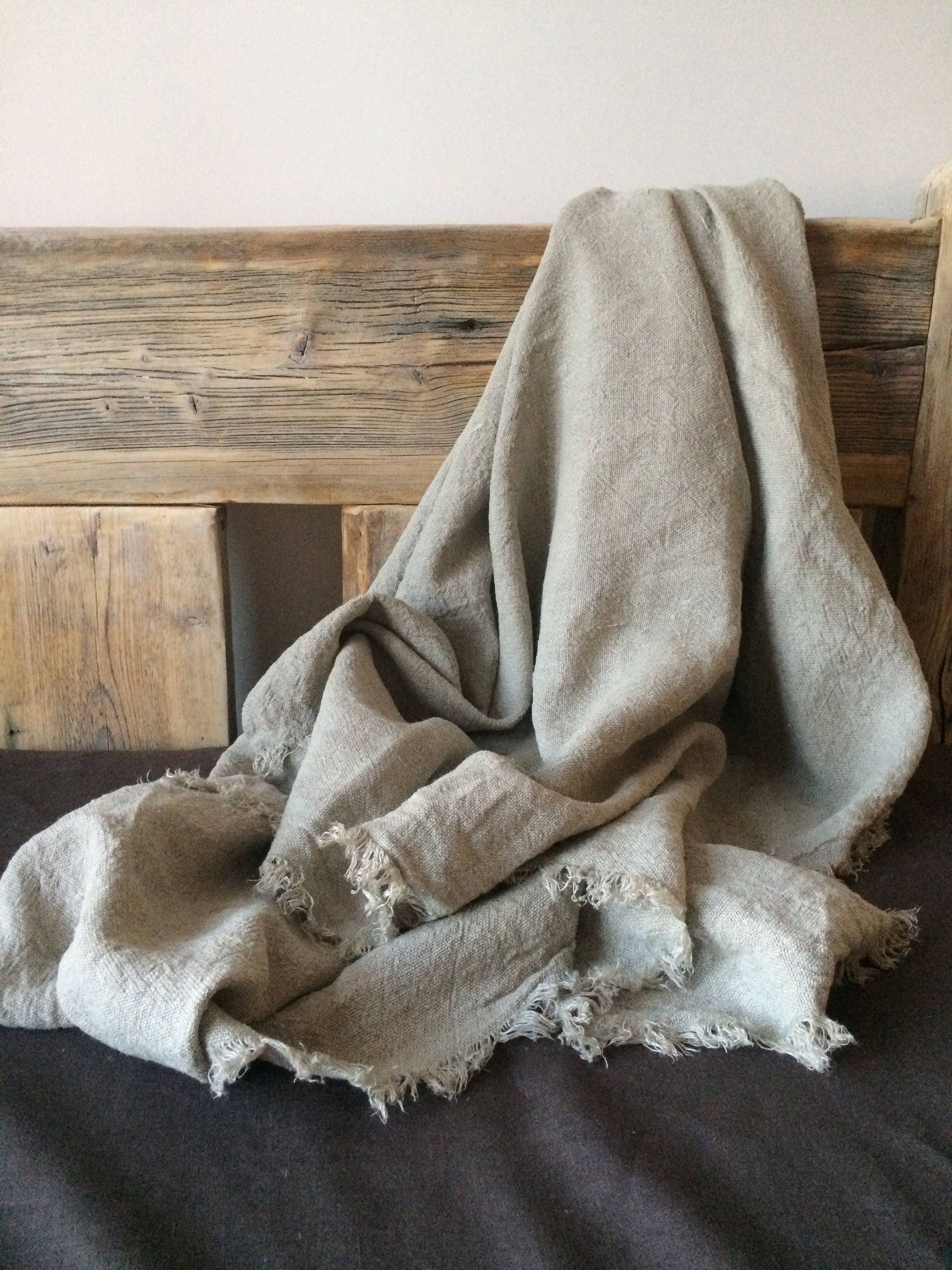 Linen Blanket, Washable Blanket, Throw Blanket, Bedspread, Sofa Blanket