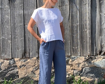 Linen Pants, Linen Pants Women, Linen Trousers, Loose Pants, Wide Leg Pants, Summer pants, Loose Linen Pants, Linen Clothing, Trousers Pants