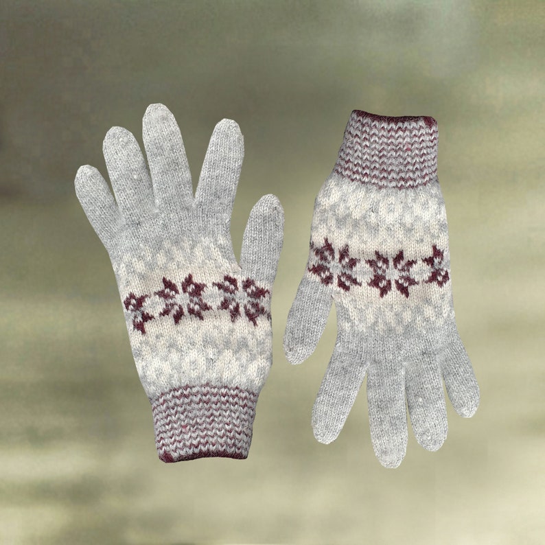 Winter Women's Gloves Felted Wool Gloves Warm Wool Etsy