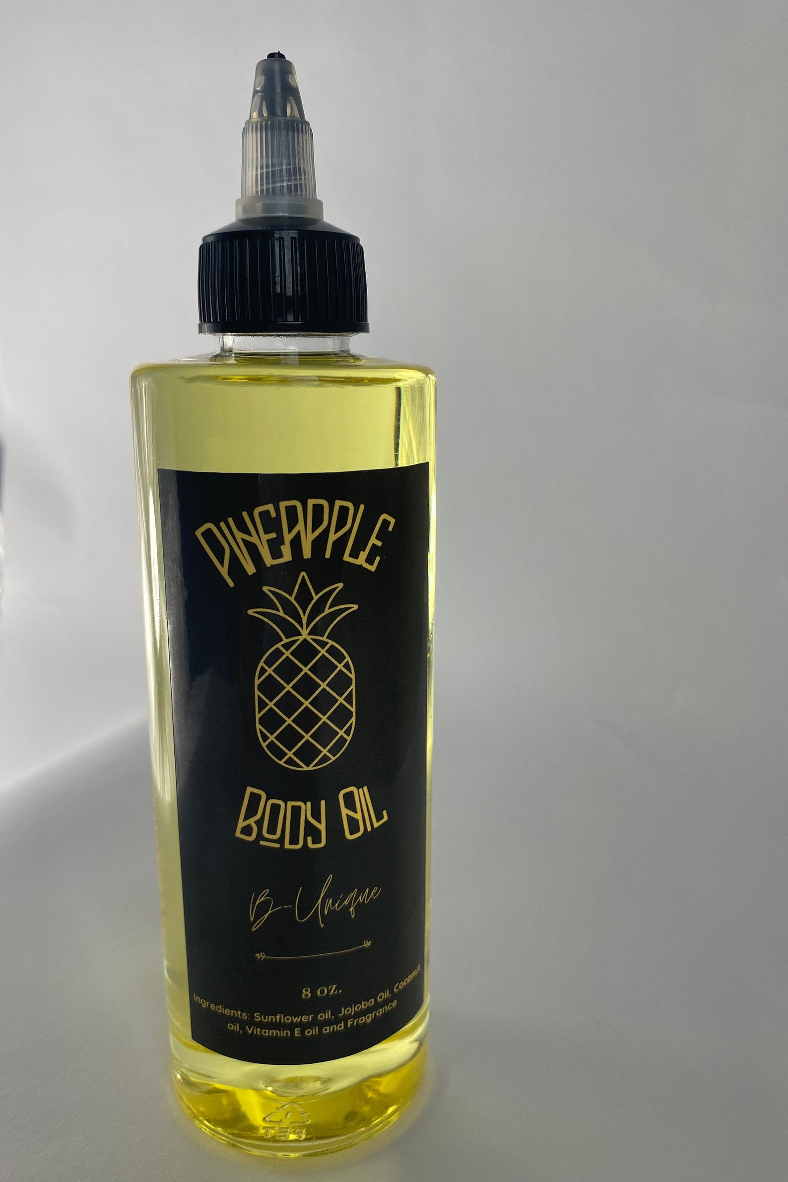 Pineapple Moisturizing Body Oil Etsy