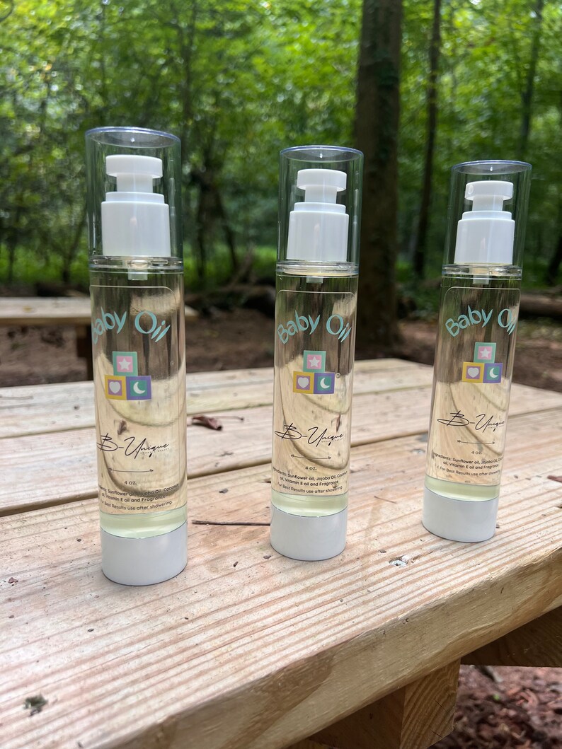 Baby Oil Body Moisturizing Oil Etsy
