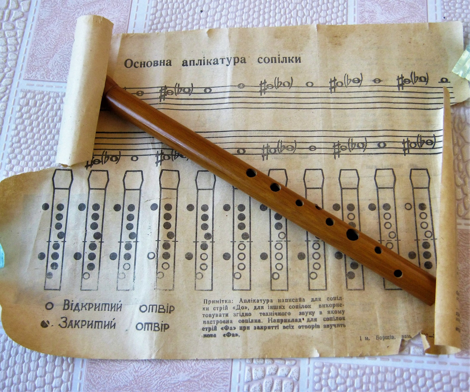 Ukrainian wooden flute Professional vintage piccolo flute Etsy
